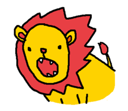 simple!! animal sticker sticker #1445434