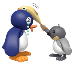Penguin Taro and penguin Jiro sticker #1445558