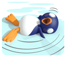 Penguin Taro and penguin Jiro sticker #1445560