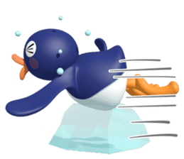 Penguin Taro and penguin Jiro sticker #1445569