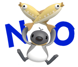 Penguin Taro and penguin Jiro sticker #1445584
