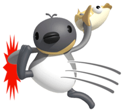 Penguin Taro and penguin Jiro sticker #1445588