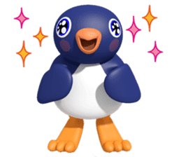 Penguin Taro and penguin Jiro sticker #1445589