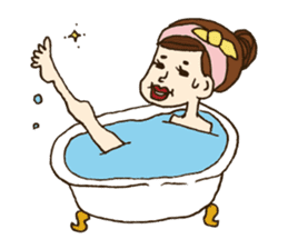 Women Girls Stickers sticker #1446152