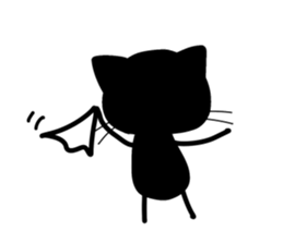 Black cats! sticker #1447315