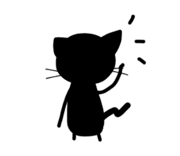 Black cats! sticker #1447316