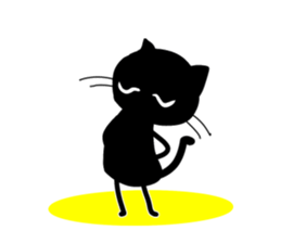 Black cats! sticker #1447320