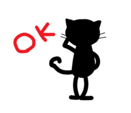 Black cats! sticker #1447322