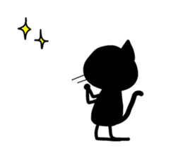 Black cats! sticker #1447324