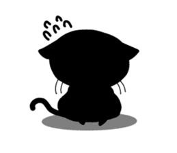 Black cats! sticker #1447326