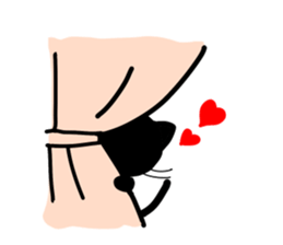 Black cats! sticker #1447331