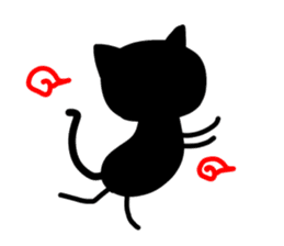 Black cats! sticker #1447337