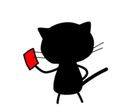 Black cats! sticker #1447351
