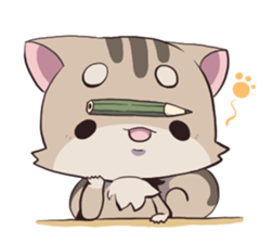 Squirrel Cat sticker #1447554