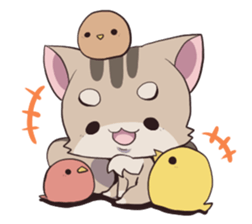 Squirrel Cat sticker #1447556