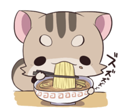 Squirrel Cat sticker #1447560