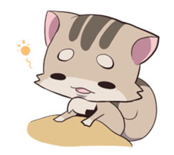 Squirrel Cat sticker #1447564