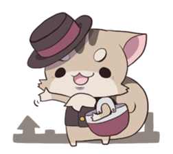 Squirrel Cat sticker #1447565