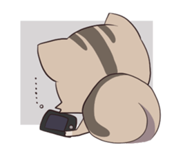 Squirrel Cat sticker #1447569