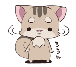 Squirrel Cat sticker #1447573