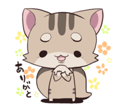 Squirrel Cat sticker #1447576