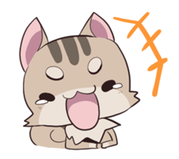 Squirrel Cat sticker #1447578