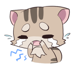 Squirrel Cat sticker #1447579