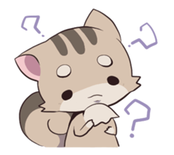 Squirrel Cat sticker #1447583