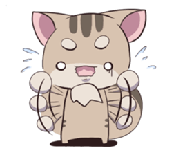 Squirrel Cat sticker #1447588