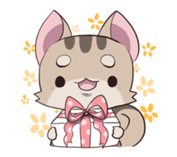 Squirrel Cat sticker #1447593