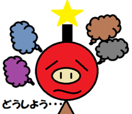 PIGSAMURAI2 sticker #1447647