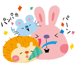 chiku chiku Chick sticker #1447692