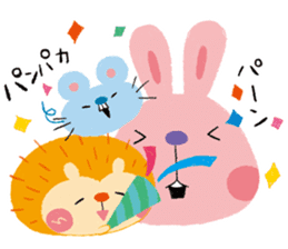 chiku chiku Chick sticker #1447692