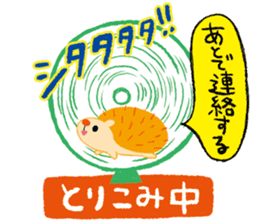 chiku chiku Chick sticker #1447711