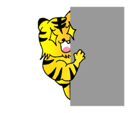 It is a kansai tiger! sticker #1447775