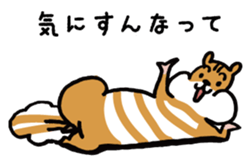 Shima-shima-chipmunk sticker #1447875
