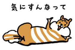 Shima-shima-chipmunk sticker #1447875