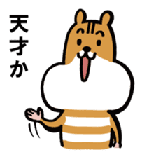 Shima-shima-chipmunk sticker #1447881