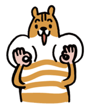 Shima-shima-chipmunk sticker #1447882