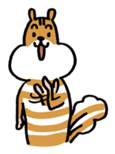 Shima-shima-chipmunk sticker #1447887