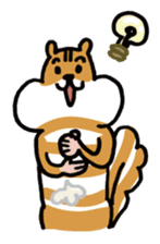 Shima-shima-chipmunk sticker #1447891