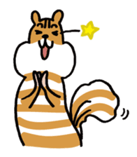 Shima-shima-chipmunk sticker #1447892