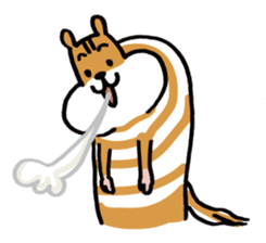 Shima-shima-chipmunk sticker #1447898