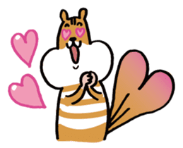 Shima-shima-chipmunk sticker #1447903