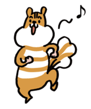 Shima-shima-chipmunk sticker #1447906