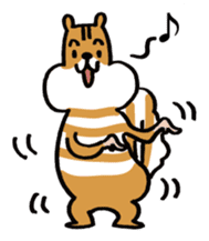 Shima-shima-chipmunk sticker #1447907