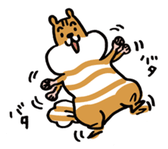 Shima-shima-chipmunk sticker #1447910