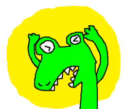 crocodile sticker #1448068