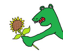 crocodile sticker #1448069