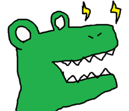 crocodile sticker #1448072